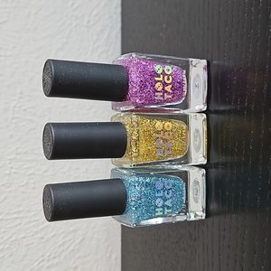 Holo Taco limited edition 1st anniversary holo flakie set